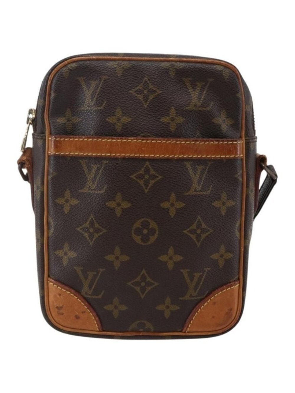 Authentic LOUIS VUITTON Monogram Danube Shoulder Bag M45266 LV - Picture 15 of 16